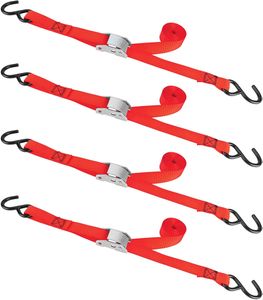 Performance Tool 4 Pack 1" X 10' Cam Buckles