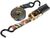 Performance Tool 4 Pack 1" X 15' Olive Drab Camo Tie Down Straps
