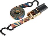 Performance Tool 4 Pack 1" X 15' Olive Drab Camo Tie Down Straps