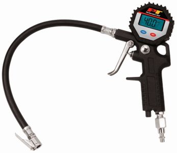 Performance Tool LCD Digital Tire Inflator & Gauge