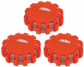 Performance Tool LED Roadside Safety Flares (3 Pack)