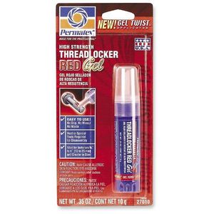 Permatex Red Gel Twist Threadlocker High Strength