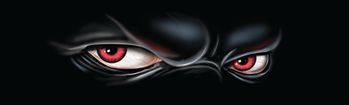 Phantom Stare Rear Window Decal