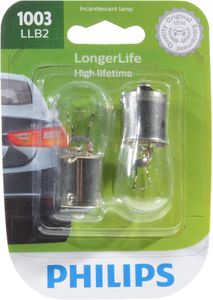 Philips 1003 LongerLife Miniature Bulbs (Pair)