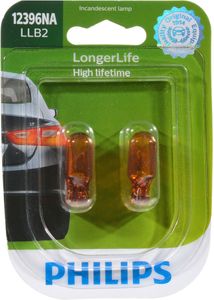 Philips 12396NA LongerLife Miniature Bulbs (Pair)