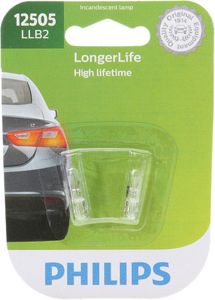 Philips 12505 LongerLife Miniature Bulbs (Pair)
