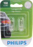 Philips 158 LongerLife Miniature Bulbs (Pair)