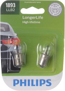 Philips 1893 LongerLife Miniature Bulbs (Pair)