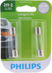 Philips 211-2 LongerLife Miniature Bulbs (Pair)