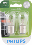 Philips 2357 LongerLife Miniature Bulbs (Pair)