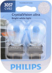Philips 3057 Crystal Vision Miniature Bulbs (Pair)