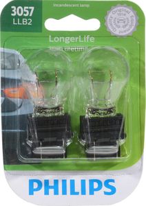 Philips 3057 LongerLife Miniature Bulbs (Pair)