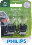 Philips 3157 LongerLife Miniature Bulbs (Pair)