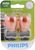 Philips 3457NA LongerLife Miniature Bulbs (Pair)
