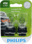 Philips 4114 LongerLife Miniature Bulbs (Pair)
