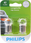 Philips 67 LongerLife Miniature Bulbs (Pair)