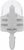 Philips 7443W Ultinon LED White Miniature Bulbs (Pair)