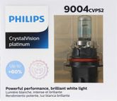 Philips 9004 Crystal Vision Platinum Headlight Bulbs (Pair)