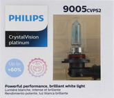 Philips 9005 Crystal Vision Platinum Headlight Bulbs (Pair)