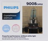 Philips 9008 Crystal Vision Platinum Headlight Bulbs (Pair)