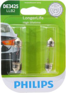 Philips DE3425 LongerLife Miniature Bulbs (Pair)