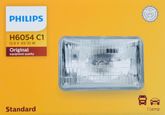 Philips H6054 Standard Halogen Sealed Beam Headlamp