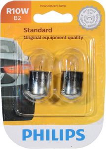 Philips R10W Standard Halogen Miniature Bulbs (Pair)