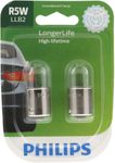 Philips R5W LongerLife Miniature Bulbs (Pair)