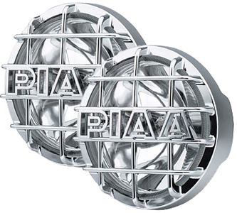 PIAA 520 Xtreme White Plus SMR Chrome Driving Lamp Kit