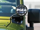 PIAA Jeep Wrangler Windshield Mounting Light Kit (1997-2010)