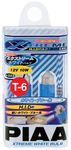 PIAA T-6 Xtreme White (Twin Pack)