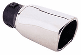Pilot 2" Soft Square Slant Exhaust Tip