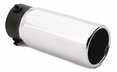 Pilot 4" Stainless Steel Long Round Exhaust Tip