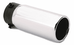 Pilot 4" Stainless Steel Long Round Exhaust Tip