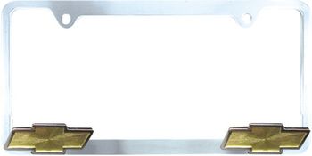 Pilot Chrome Chevy License Plate Frame