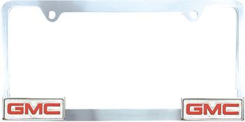 Pilot Chrome Plated GMC License Plate Frame