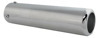 Pilot Universal Bolt-On Steel Rounded Exhaust Tip (9" x 2.3")
