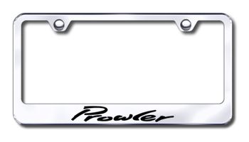 Plymouth Prowler Laser Etched Stainless Steel License Plate Frame