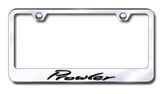 Plymouth Prowler Laser Etched Stainless Steel License Plate Frame