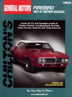Pontiac Firebird (1967-81) Chilton Manual