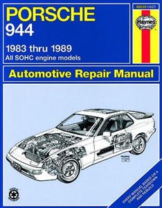 Porsche 944 Haynes Repair Manual (1983-1989)