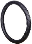 Power Grip Black Steering Wheel Cover