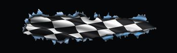 Racer Inside Rear Window Decal