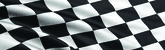 Racing Checkered Flag Rear Window Decal