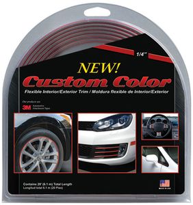 Red Custom Color Exterior/Interior Molding (1/4" Wide)