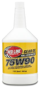 Red Line 75W90 Synthetic Gear Oil (1 Qt.)
