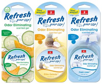 Refresh Odor Eliminating Gel Air Fresheners (1 oz)