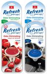 Refresh Odor Eliminating Glowing Air Fresheners