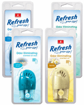 Refresh Odor Eliminating Oil Scented Oil Wick Air Fresheners