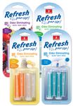 Refresh Vent Stick Car Air Fresheners (4 pack)